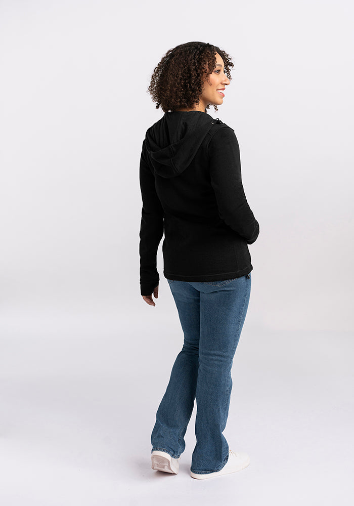 Cubby Hooded Sweatshirt - Black - Image 12