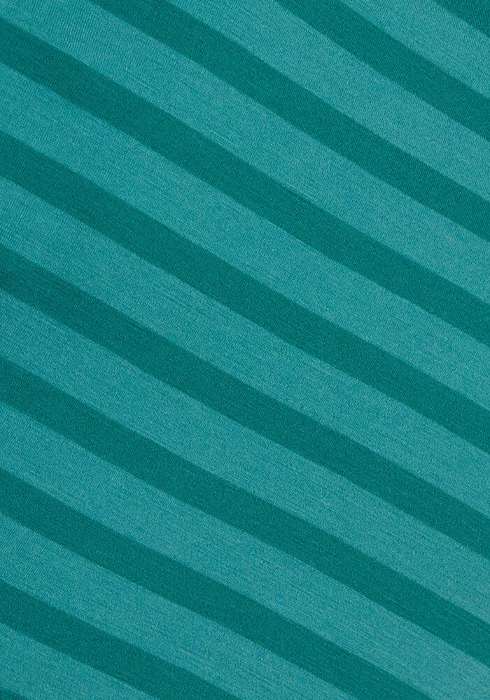 Elena 3/4 Sleeve V Neck - Woodland Stripe - Image 6