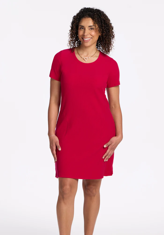 Harlowe Ribbed Dress - Image 6