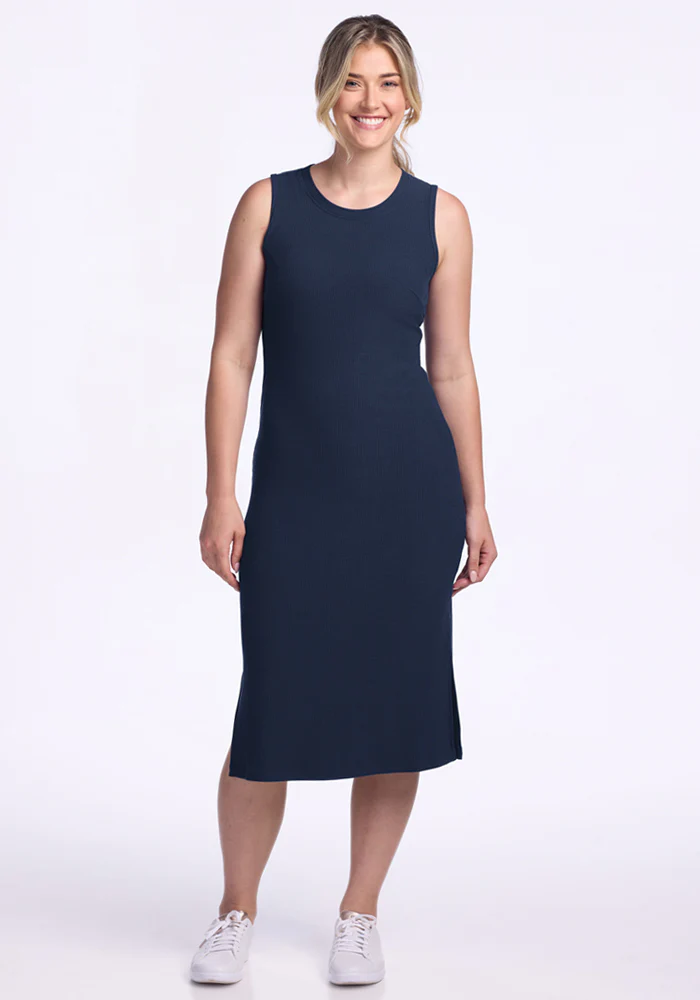Iris Ribbed Dress - Image 4