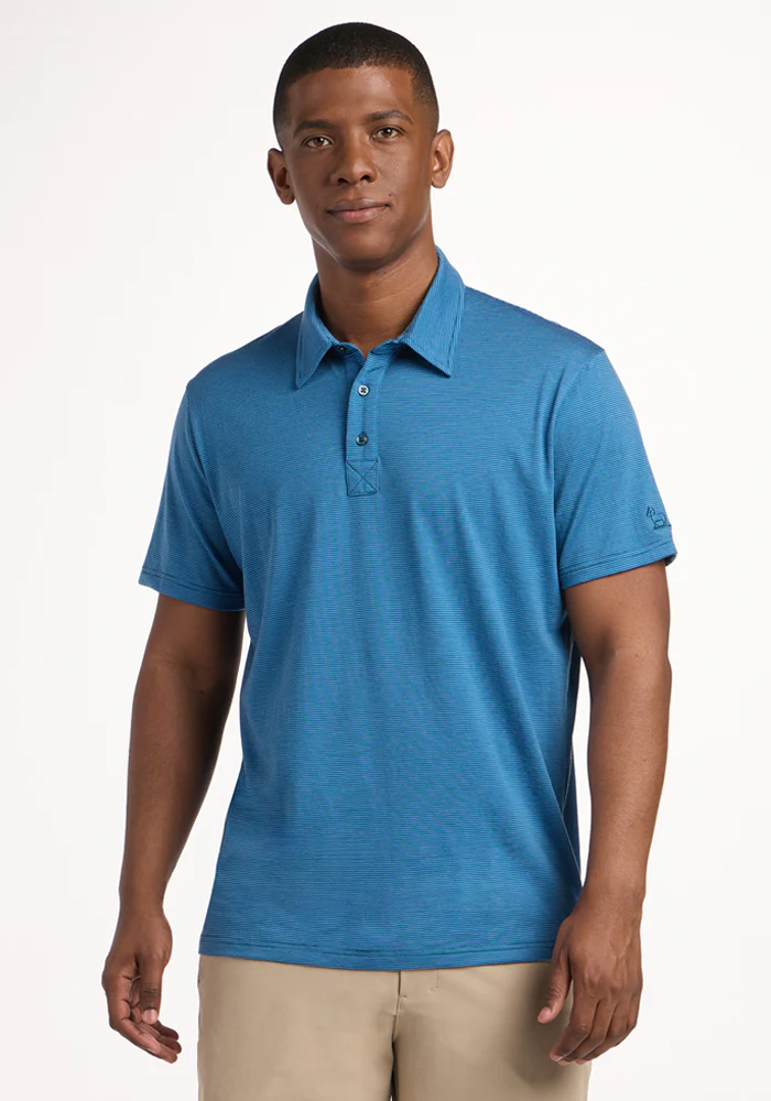 Preston Polo - Coastal Mini Stripe - Image 8