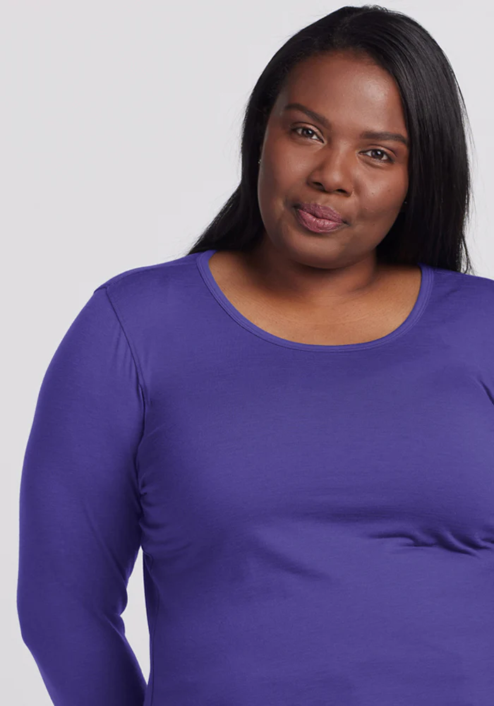 Remi Long Sleeve T-Shirt - Berry Indigo - Image 8