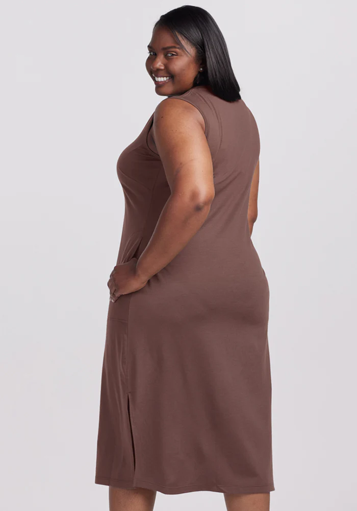Cassie Dress - Peppercorn - Image 15