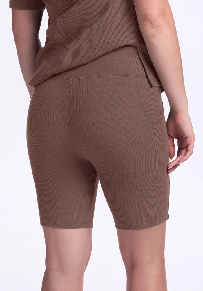 Miley Bike Shorts - Peppercorn - Image 5