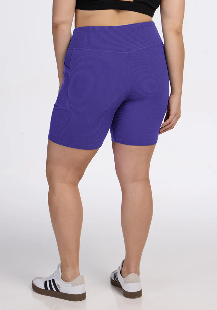 Miley Bike Shorts - Berry Indigo - Image 10