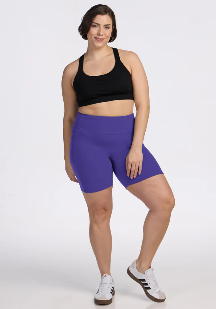 Miley Bike Shorts - Berry Indigo - Image 9