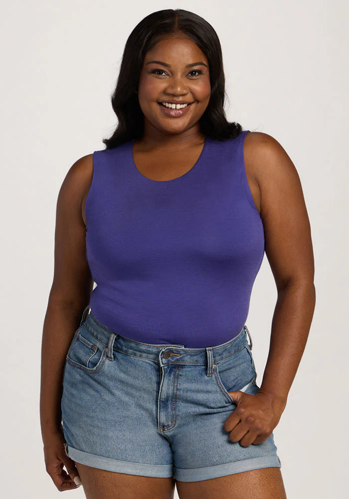 Maggie Bodysuit - Berry Indigo - Image 7