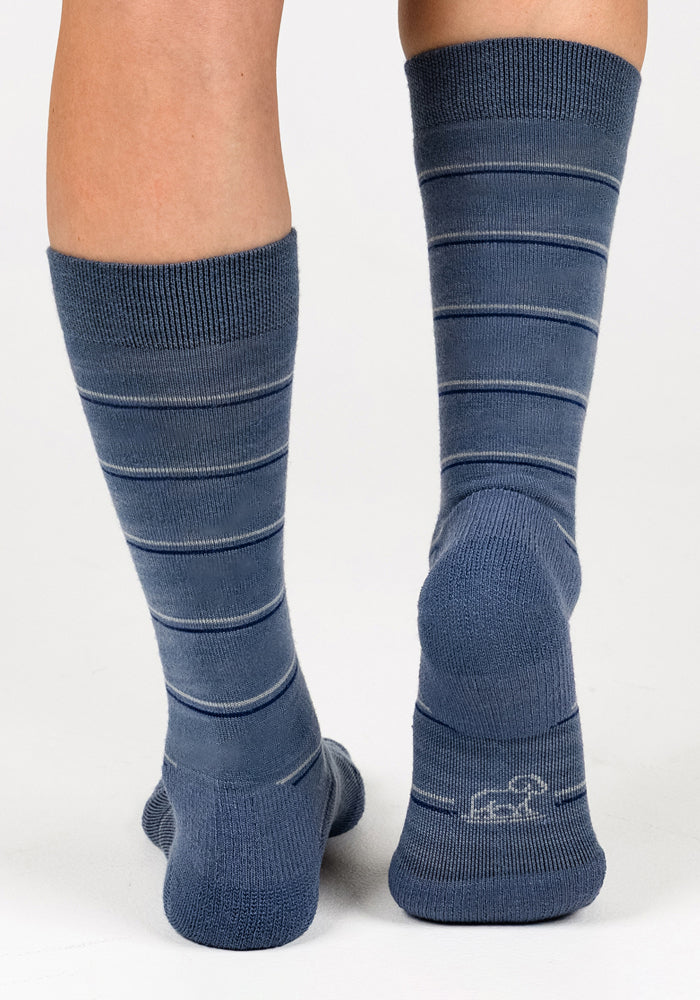 Womens Chandler Mid Calf Sock - Vintage Indigo - Image 5