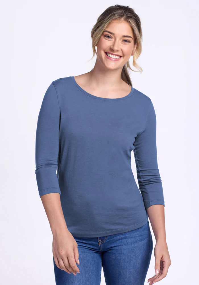 Jenny 3/4 Sleeve Crew Neck - Image 17