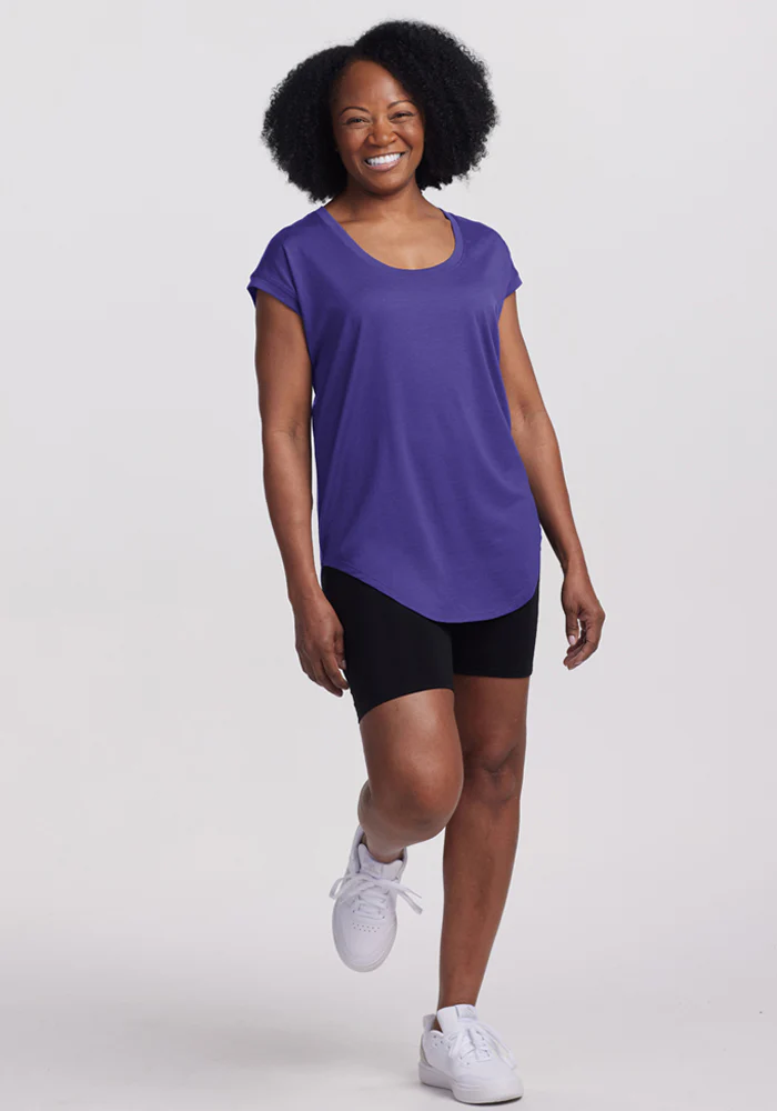 Gabi Tunic Top - Berry Indigo - Image 4