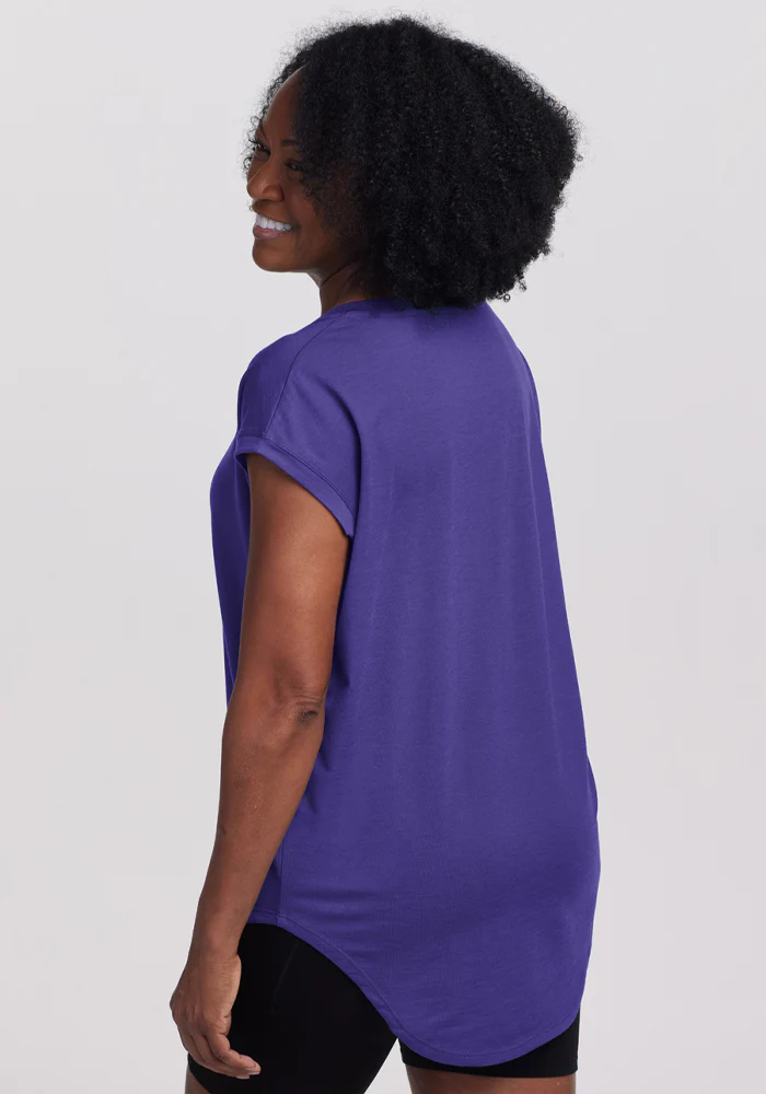 Gabi Tunic Top - Berry Indigo - Image 5