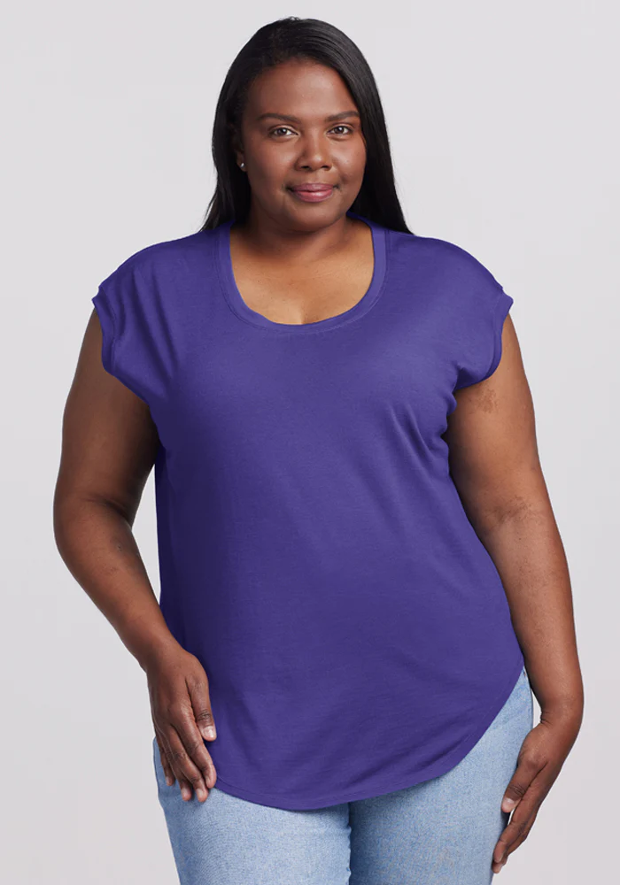 Gabi Tunic Top - Berry Indigo - Image 6