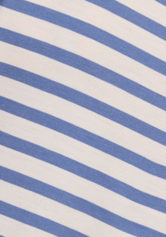 Junie V Neck - Blue Sand Stripe - Image 6