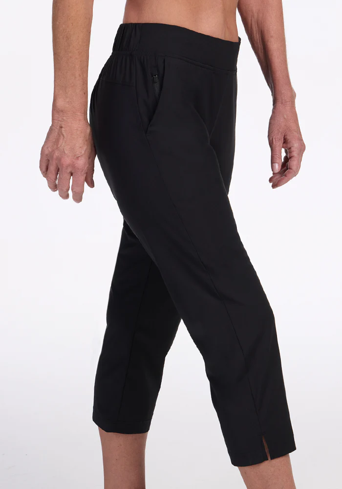 Nicole Crop Pants - Black - Image 5